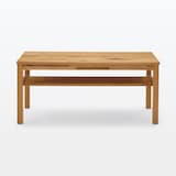 木製ベンチ　板座　節あり