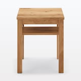 木製サイドテーブルベンチ　板座　節あり　