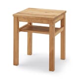 木製サイドテーブルベンチ　板座　節あり　