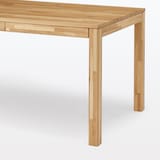 木製テーブル　引出付　節あり　幅１８０ｃｍ　