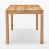 木製テーブル　引出付　節あり　幅１４０ｃｍ