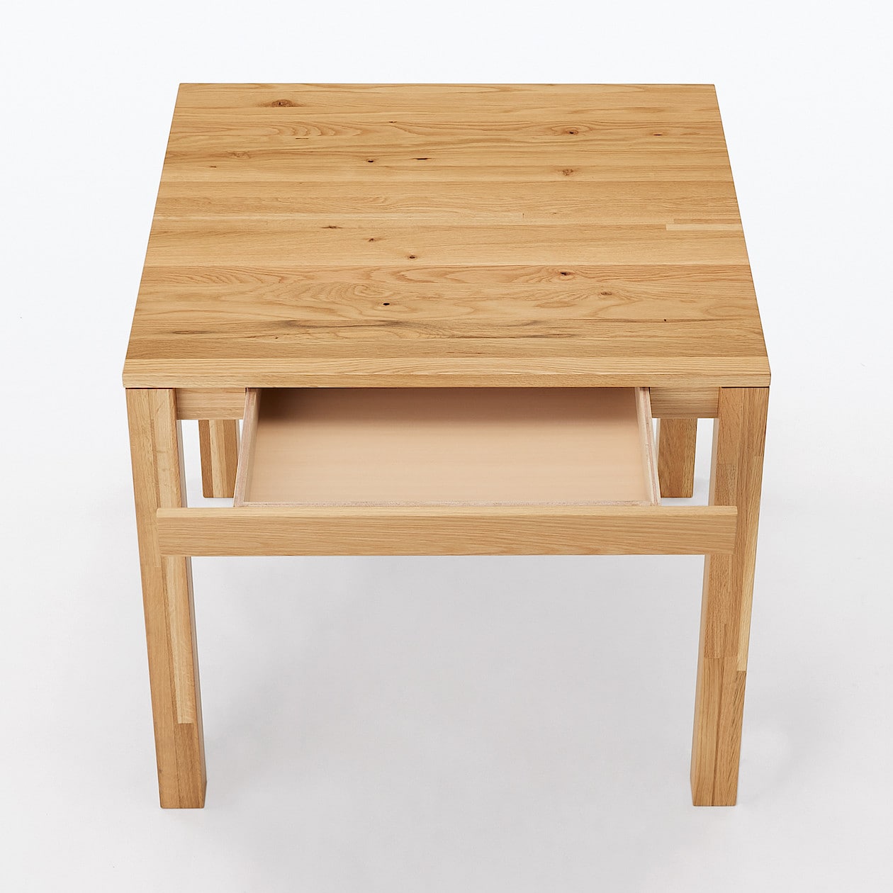 木製テーブル 引出付 節あり 幅８０ｃｍ | 無印良品