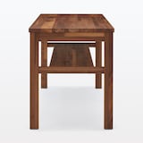 木製ベンチ　板座　節あり