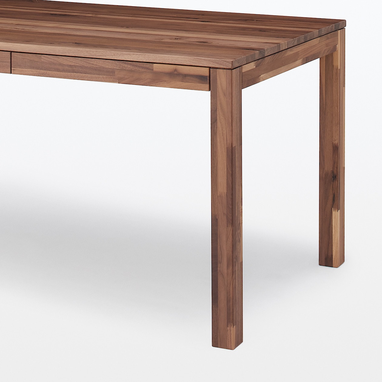 木製テーブル 引出付 節あり 幅１８０ｃｍ | 無印良品