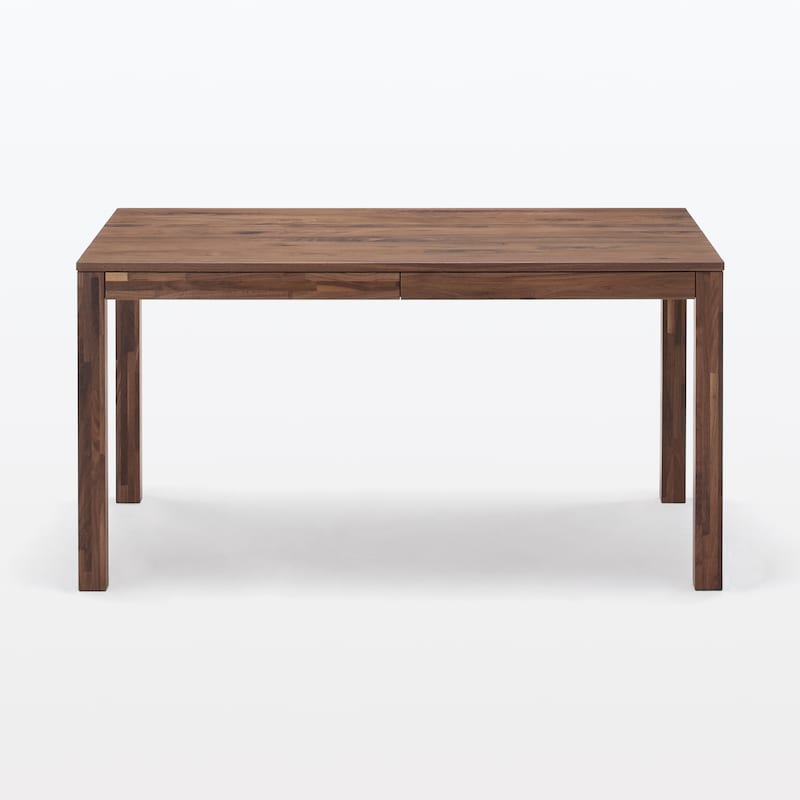 木製テーブル 引出付 節あり 幅140cm | 無印良品