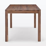 木製テーブル　引出付　節あり　幅１４０ｃｍ