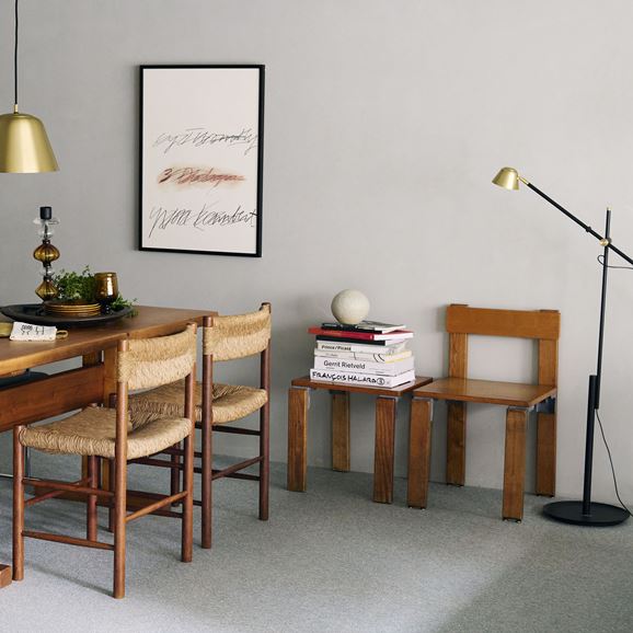 IDEE］CAMPANA FLOOR ARM LAMP BRASS