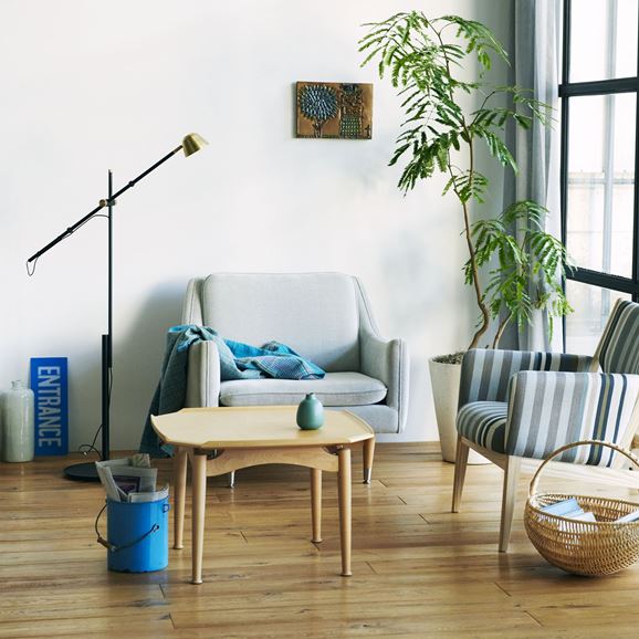 IDEE］CAMPANA FLOOR ARM LAMP BRASS