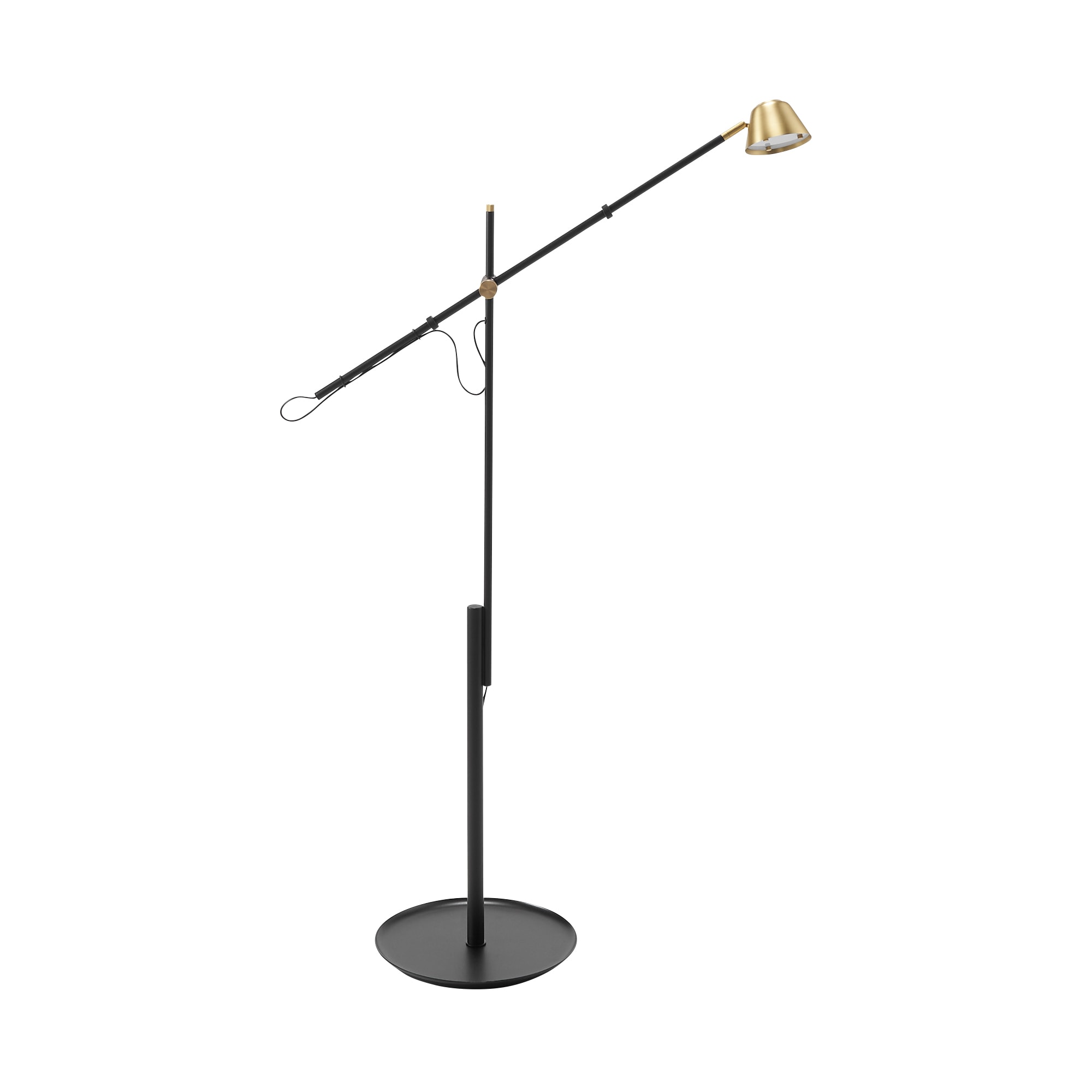IDEE］CAMPANA FLOOR ARM LAMP BRASS