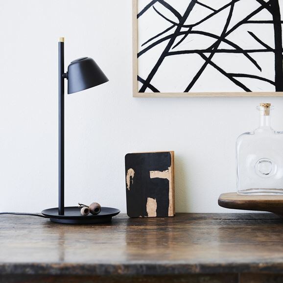 ［ＩＤＥＥ］ＣＡＭＰＡＮＡ　ＴＡＢＬＥ　ＬＡＭＰ　ＢＬＡＣＫ