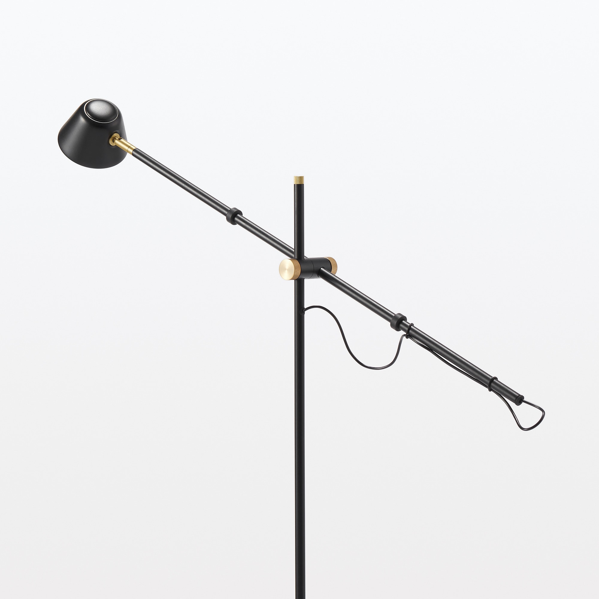 IDEE］CAMPANA FLOOR ARM LAMP BLACK