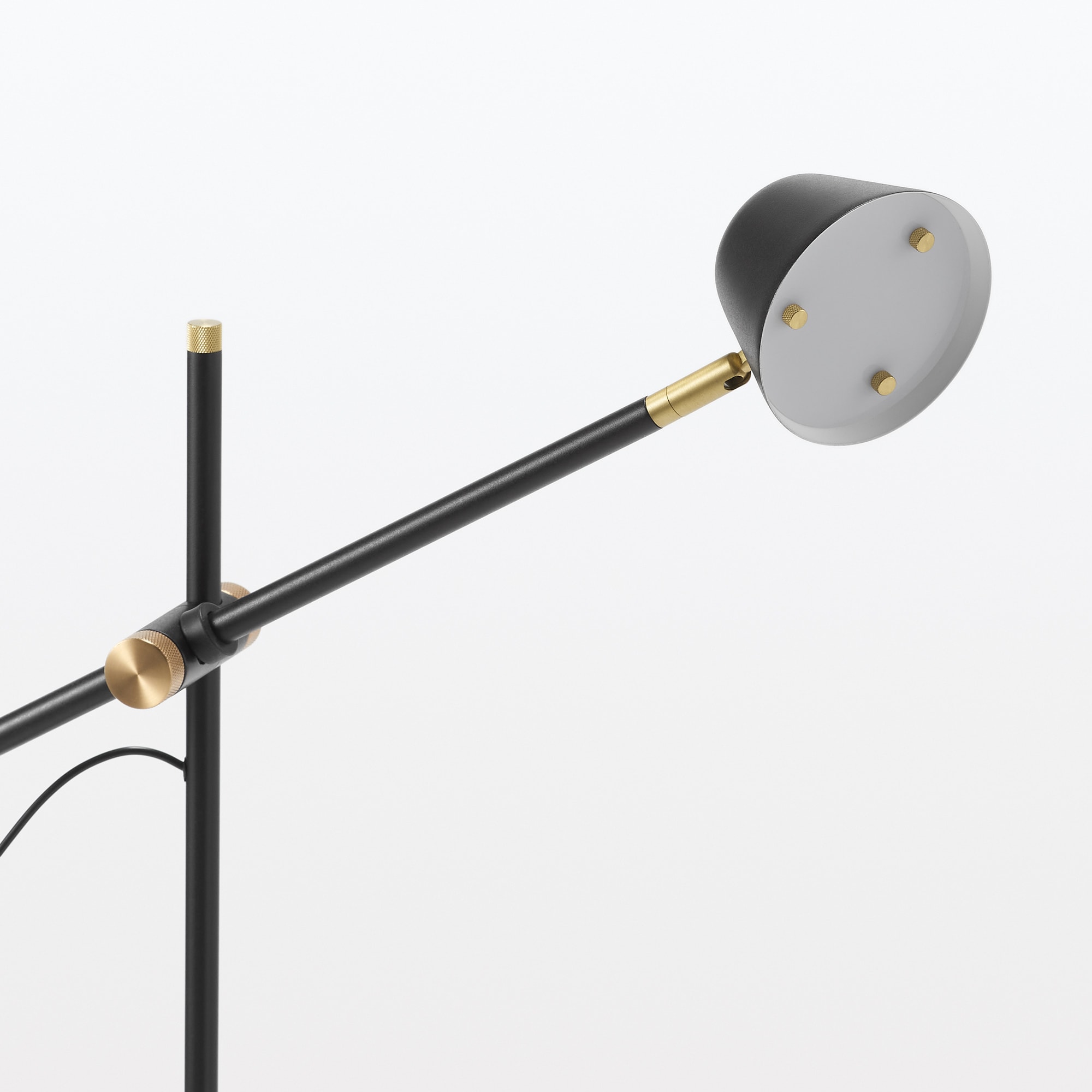 IDEE］CAMPANA FLOOR ARM LAMP BLACK