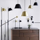 ［ＩＤＥＥ］ＣＡＭＰＡＮＡ　ＦＬＯＯＲ　ＡＲＭ　ＬＡＭＰ　ＢＬＡＣＫ