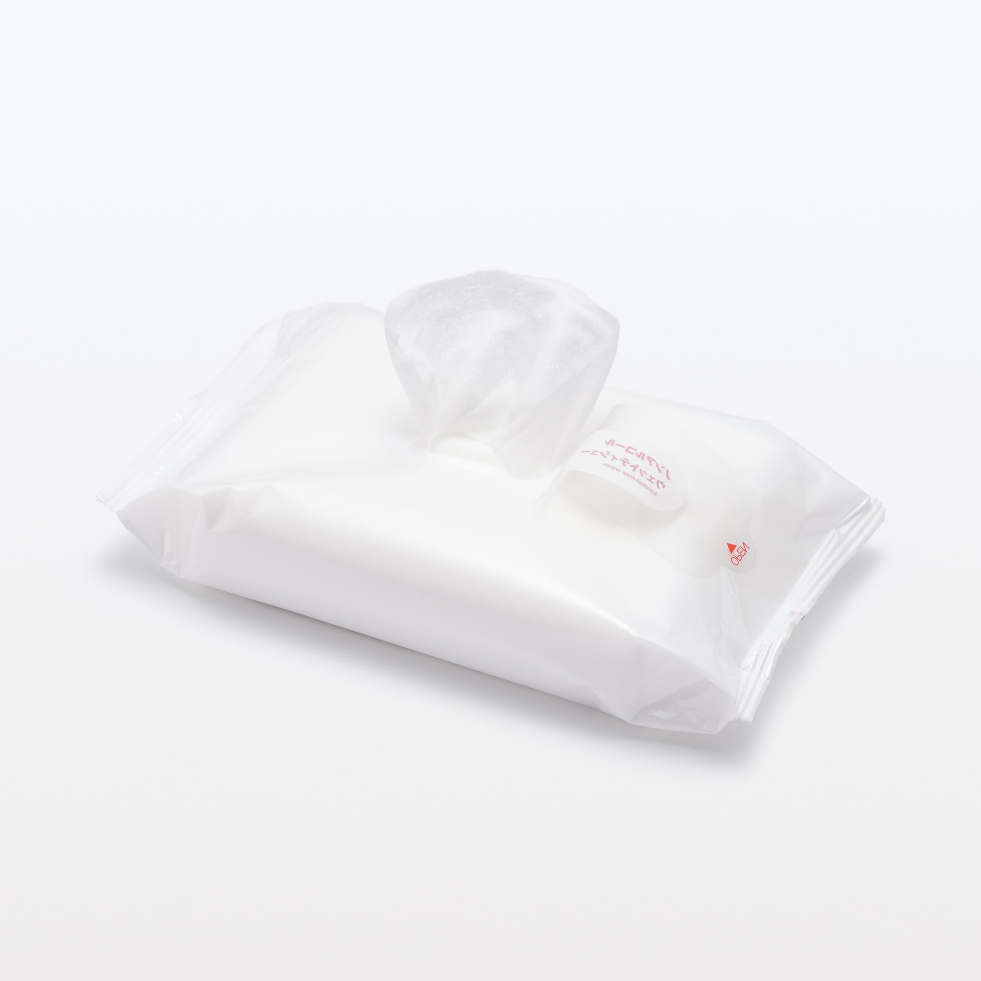 ノンアルコール　ウェットティシュー