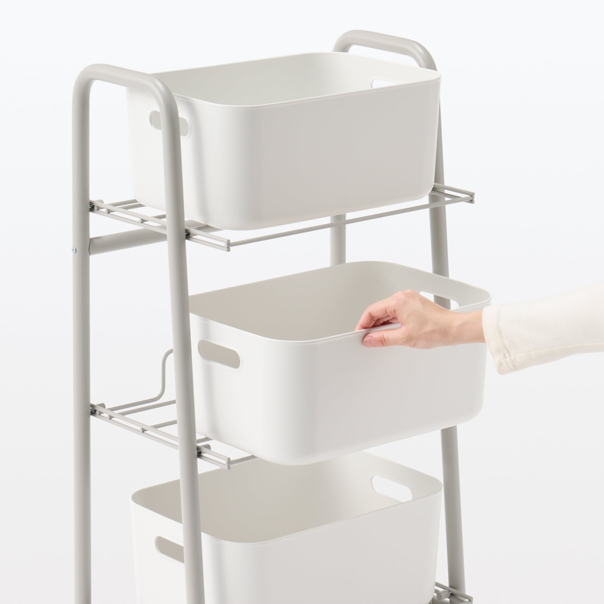 スチールパイプ収納ラック