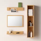 壁に付けられる家具長押マグネット付き