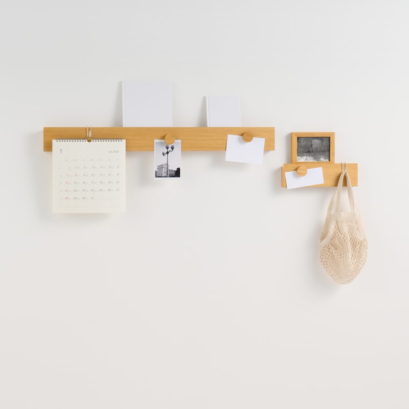 壁に付けられる家具長押マグネット付き | 無印良品 