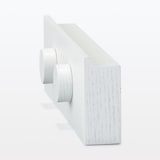 壁に付けられる家具長押マグネット付き