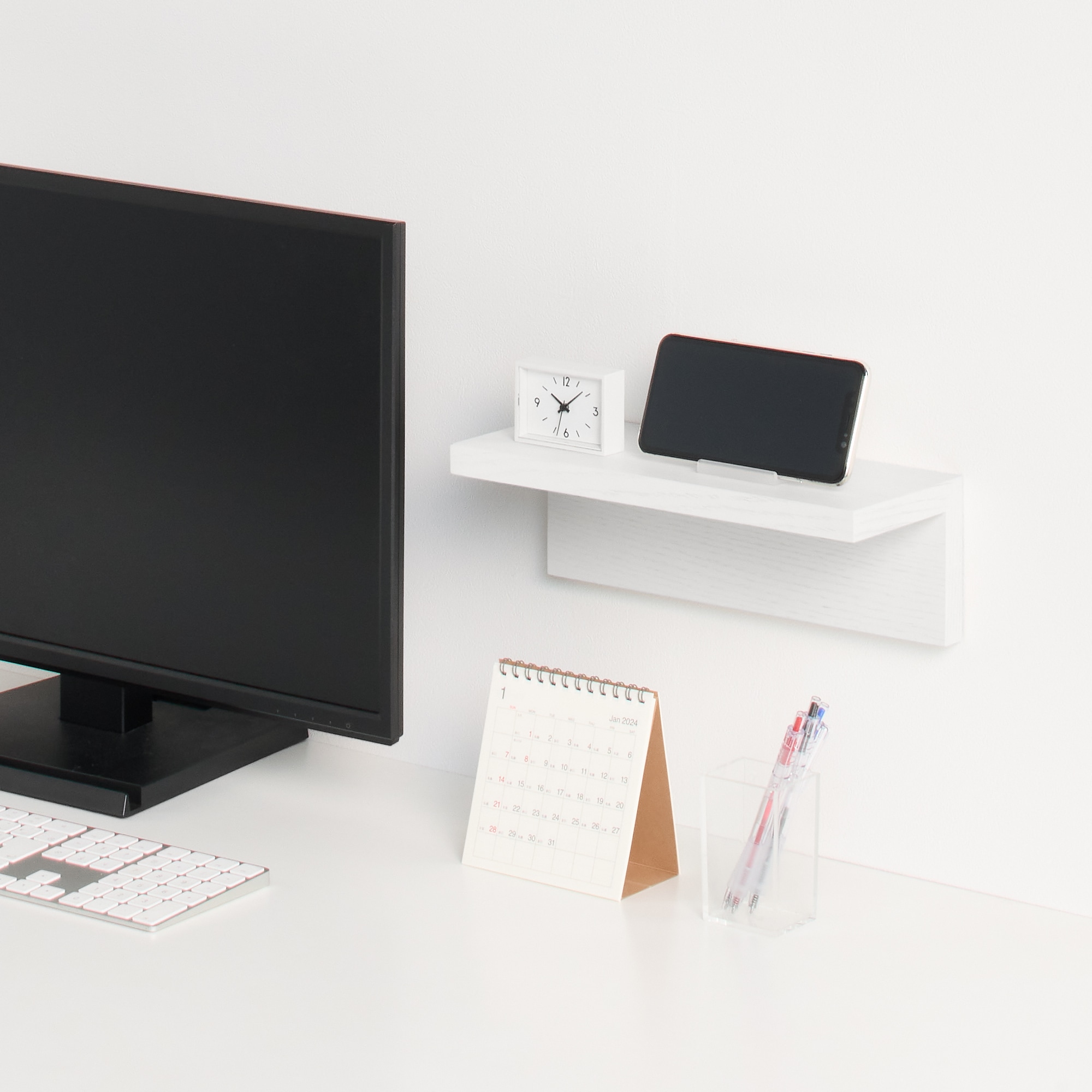 壁に付けられる家具棚