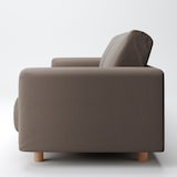 ウレタンポケットコイルソファ　３Ｓ　カバー　脚セット　洗いざらしの綿帆布