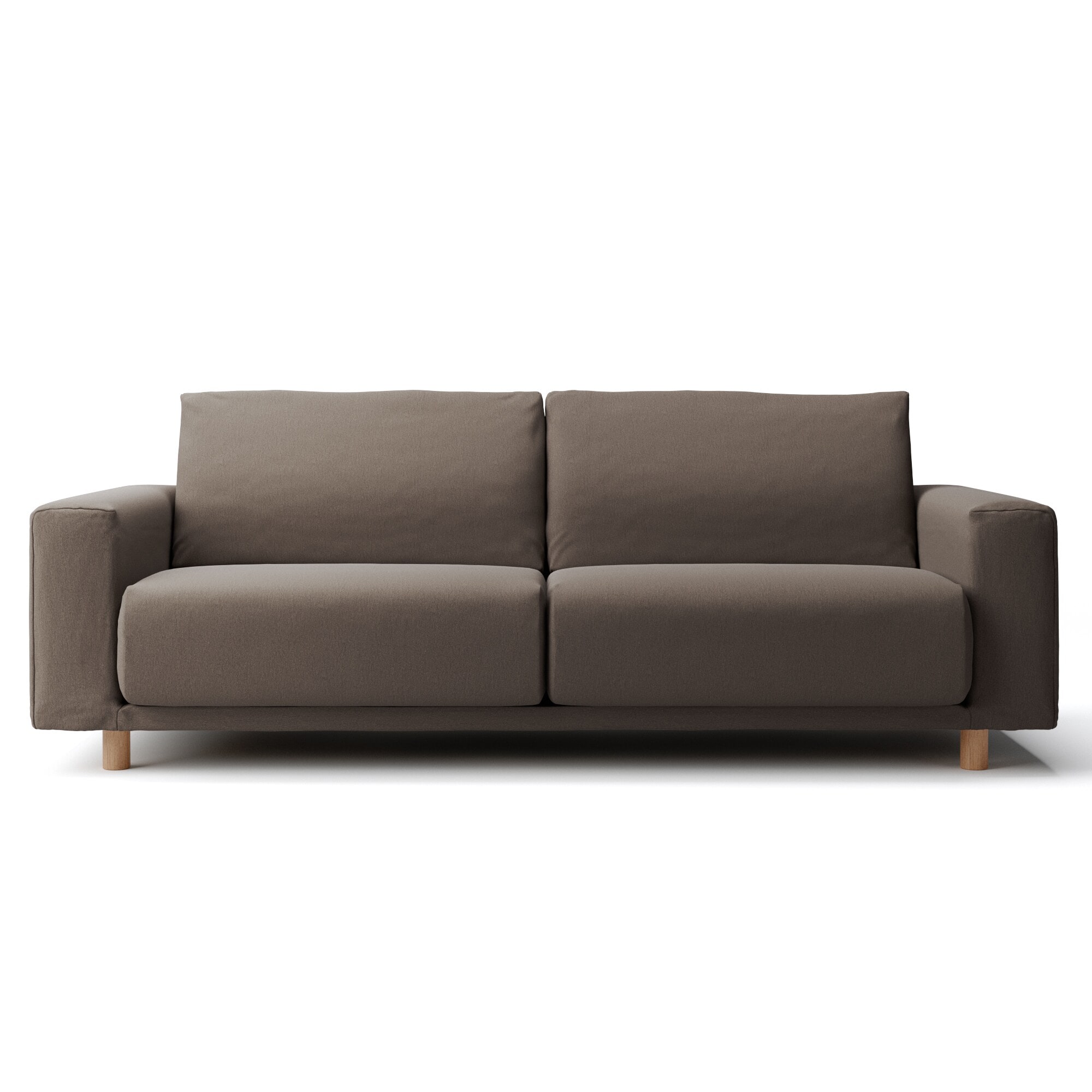 ウレタンポケットコイルソファ　３Ｓ　カバー　脚セット　洗いざらしの綿帆布