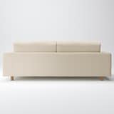 ウレタンポケットコイルソファ　３Ｓ　カバー　脚セット　綿麻バスケット織