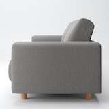 ウレタンポケットコイルソファ　３Ｓ　カバー　脚セット　綿帆布