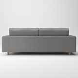 ウレタンポケットコイルソファ　３Ｓ　カバー　脚セット　綿帆布