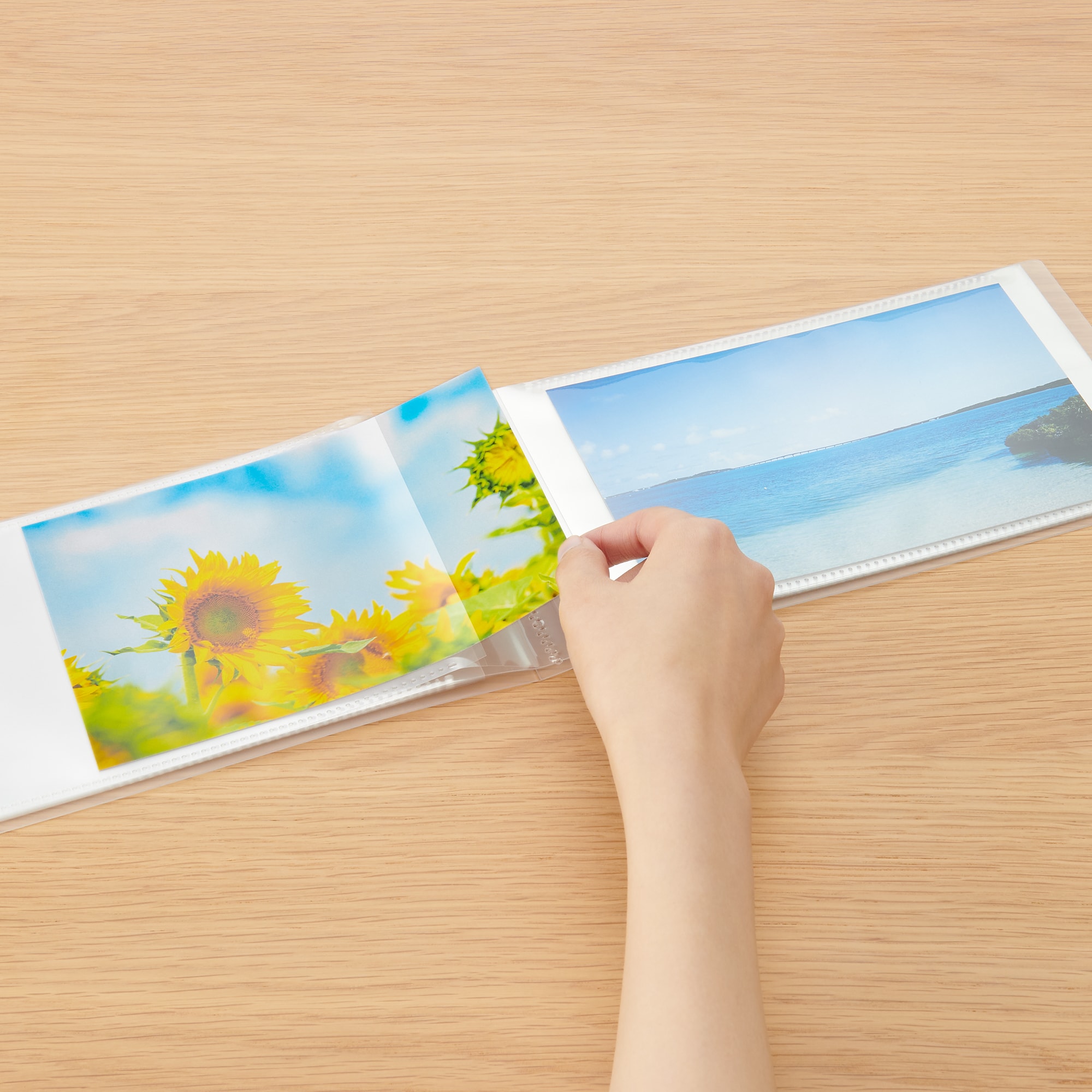 ポリプロピレン高透明フィルムアルバム