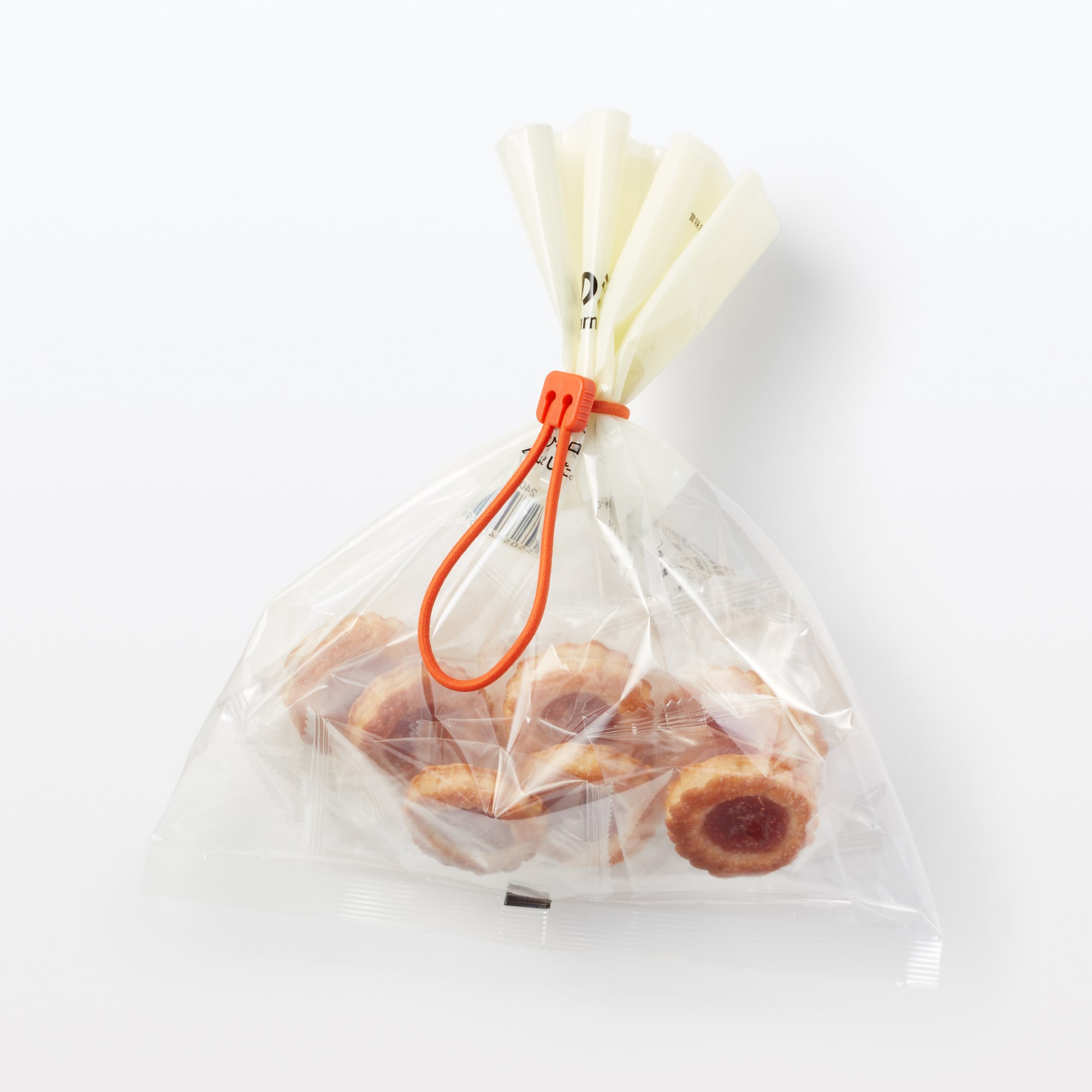 ロック付き結束ゴムバンド　３色セット