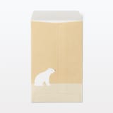 竹紙ぽち袋　ホッキョクグマ