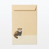 竹紙ぽち袋　レッサーパンダ