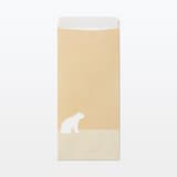 竹紙ぽち袋　ホッキョクグマ