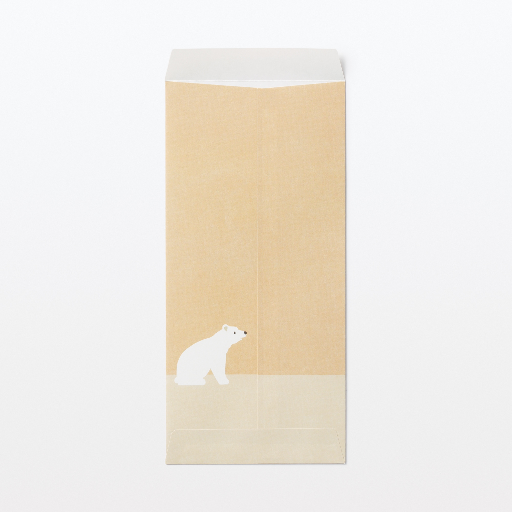 竹紙ぽち袋　ホッキョクグマ