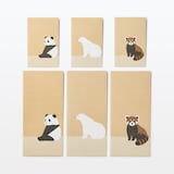 竹紙ぽち袋　ホッキョクグマ