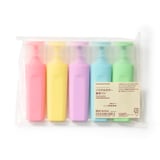 パステルカラー蛍光ペン　５色セット　