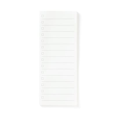 端にも貼れるチェックリスト付箋紙　３０枚・１５０×６０ｍｍ