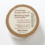 ミシン目入りマスキングテープ