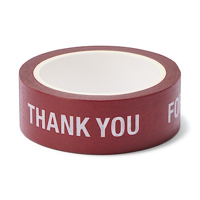 ミシン目入りマスキングテープ　ギフト　約幅１５ｍｍ×長さ７ｍ