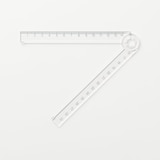 ポリカーボネート　ダブル定規