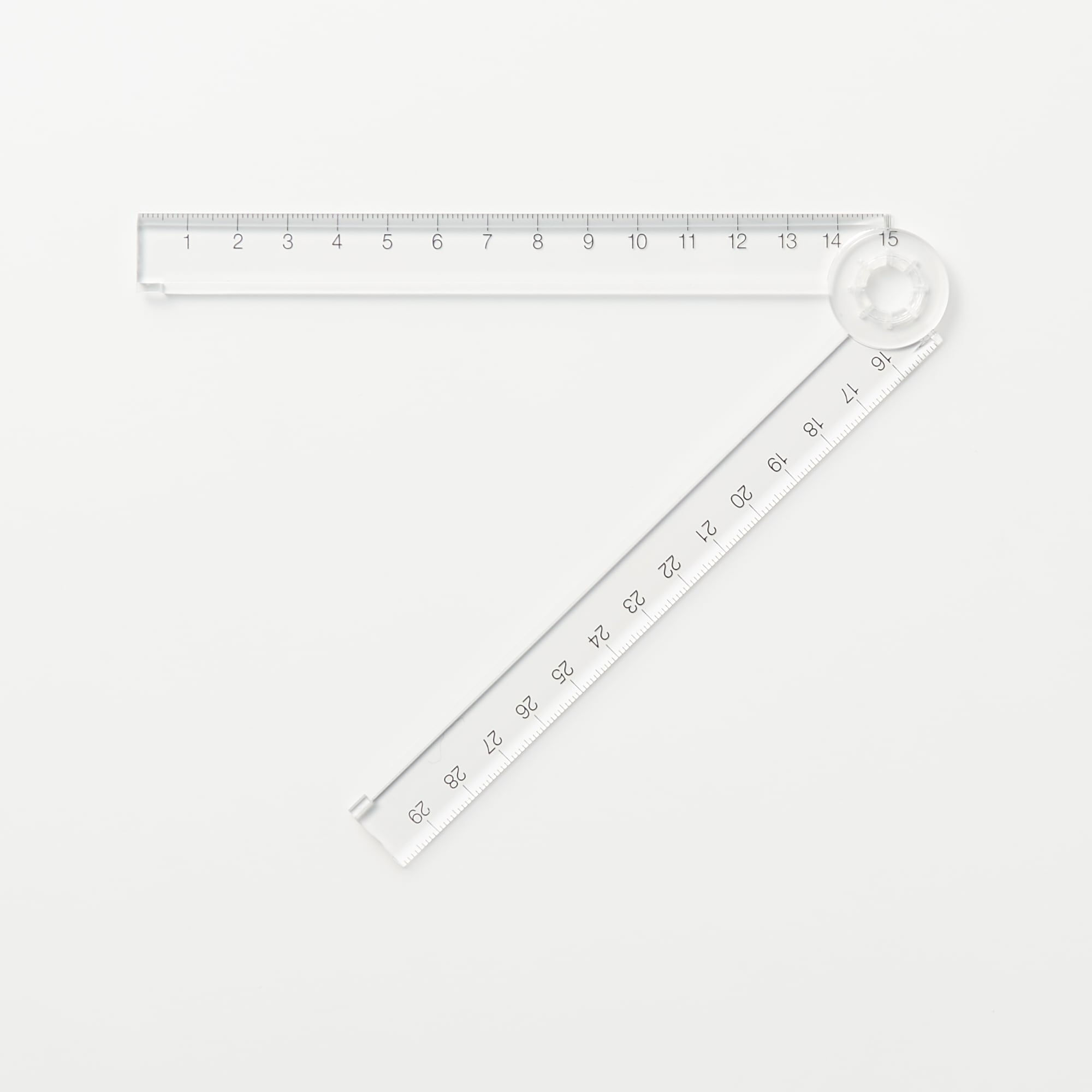 ポリカーボネート　ダブル定規