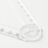 ポリカーボネート　ダブル定規