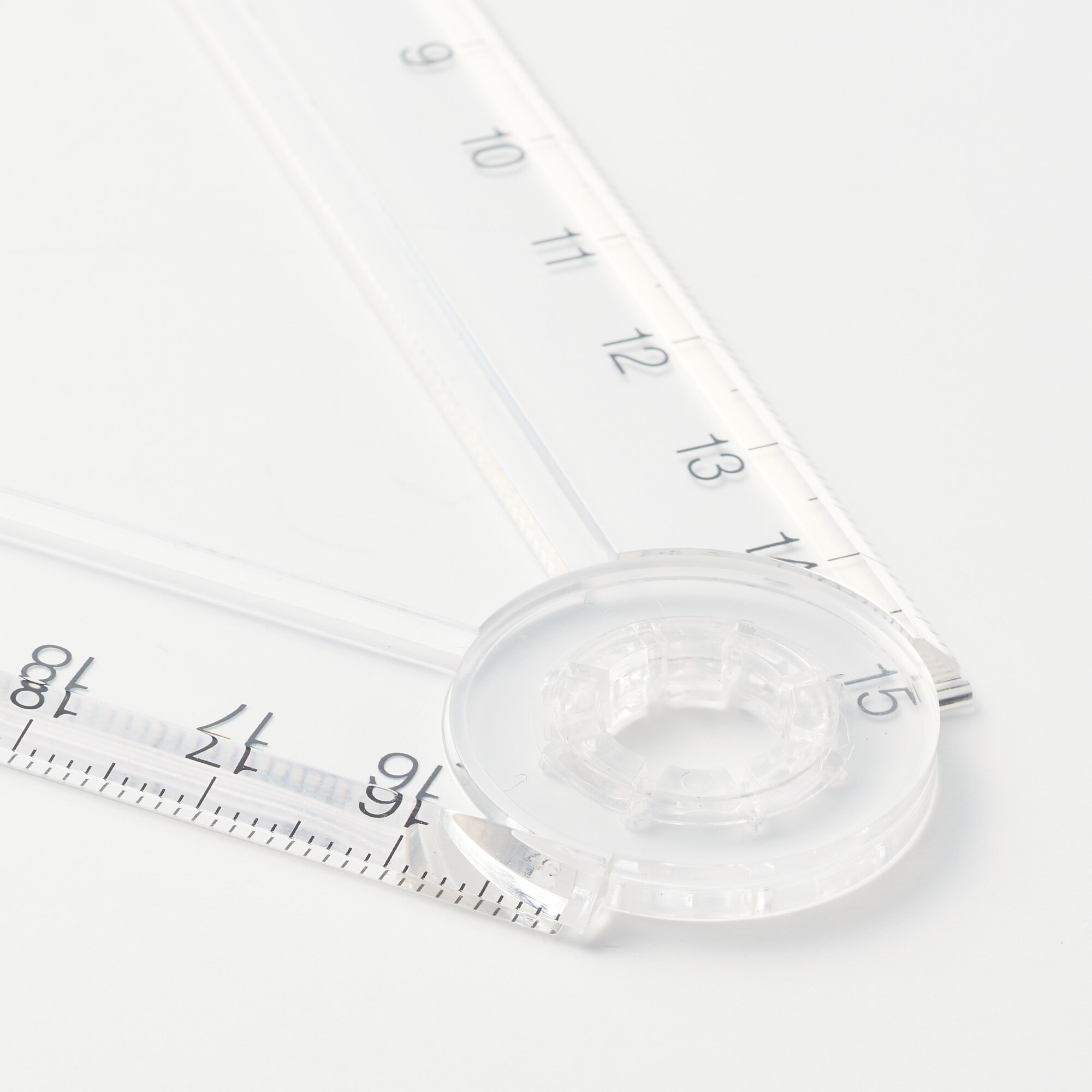 ポリカーボネート　ダブル定規