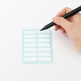 布にも貼れるラベルシール・ノンアイロンタイプ・１片／３０×１０ｍｍ