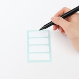 布にも貼れるラベルシール・ノンアイロンタイプ・１片／５０×２０ｍｍ