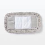 マイクロファイバー　フローリングワイパー用モップ／乾拭き