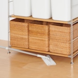 ヘッドが付け替えられる　フローリングワイパー