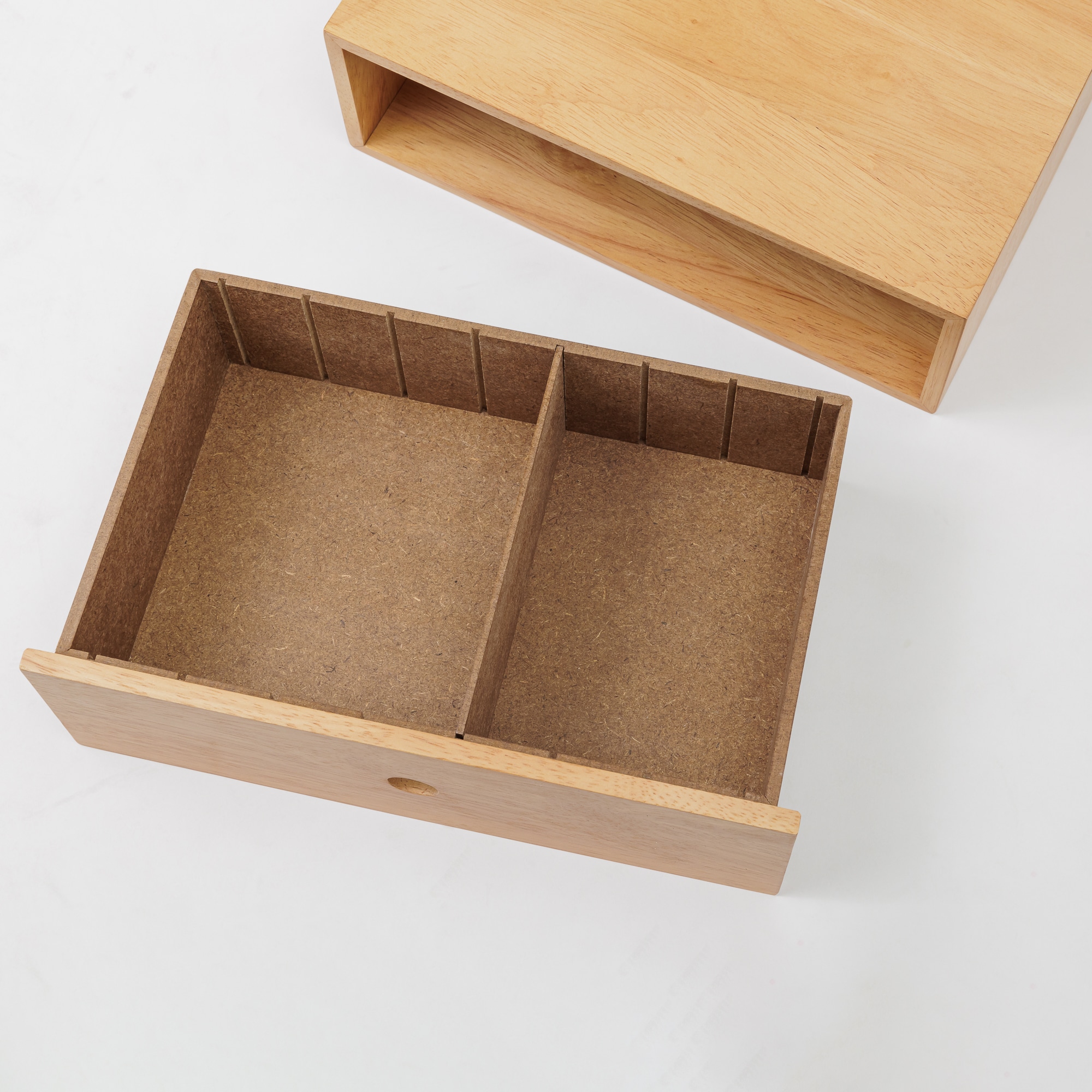 無印良品 木製小物収納1段 約幅25.2x奥行17x高さ8.4cm 良品