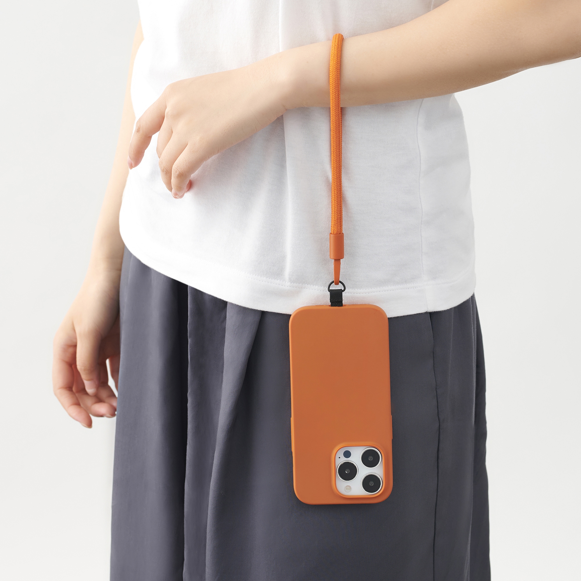 ポリエステル　ハンドストラップ　スマートフォン用