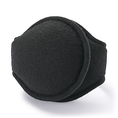 後ろから着ける　イヤーマフ　